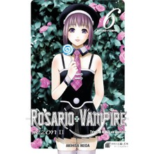 Akılçelen Kitaplar Rosario + Vampire -Tılsımlı Kolye ve Vampir Sezon 2 Cilt 6