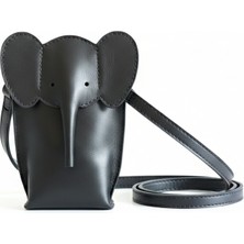 Groderi El Yapımı Hakiki Deri Fil Çanta Elephant Pocket