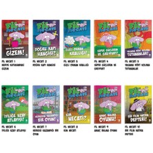 Eksik Parça Yayınları vKral Şakir Fil Necati Seti (10 Kitap) Eğitici Oyun ve Yaratıcı Aktivite Özellikleri ile