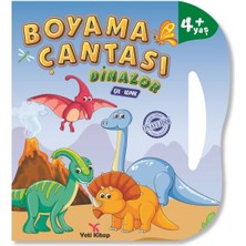 Yeti Kitap Boyama Çantası - Dinazor