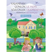 1001 Çiçek Kitaplar Yaşamdan Günlük Sözcükler (Fransızca)