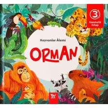Türkiye Diyanet Vakfı Yayınları Hareketli Kitap 3D Hayvanlar Alemi Orman