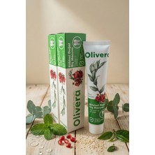 Bioline Olivera Doğal Diş Macunu - Florürsüz Gül Özlü Bitkisel Ağız Bakımı 75 ml
