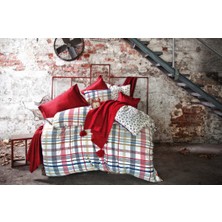 Es Dekor Ev Taylor Euro Saten Yatak Çarşaflı Nevresim Takımı Çift Kişilik