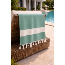 Gizo Home Elmas Peştemal | Pamuk - Doğal Saçaklı | Plaj, Havuz, Spa, Hamam, Sauna, Spor, Seyahat Havlusu