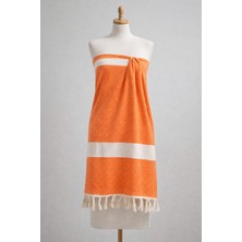 Gizo Home Elmas Peştemal | Pamuk - Doğal Saçaklı | Plaj, Havuz, Spa, Hamam, Sauna, Spor, Seyahat Havlusu