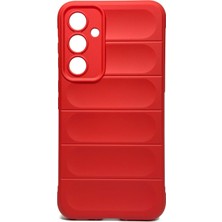 Ve Kırmızı Samsung Galaxy A35 5g  ile Uyumlu Love Serisi Darbeye Dayanıklı Kamera Korumalı Silikon Kılıf