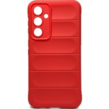 Ve Kırmızı Samsung Galaxy S23 Fe ile Uyumlu Love Serisi Darbeye Dayanıklı Kamera Korumalı Silikon Kılıf