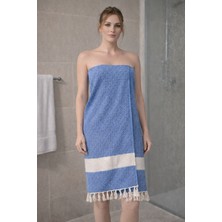 Gizo Home Elmas Peştemal | Pamuk - Doğal Saçaklı | Plaj, Havuz, Spa, Hamam, Sauna, Spor, Seyahat Havlusu