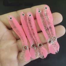 Eagenset Kıvrılarak Yüzen Aksiyon Silikon Yapay Balık Yemi 5 Adet 7 cm 2 gr Model: 7CMKYAS11
