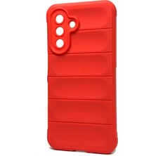 Ve Kırmızı Samsung Galaxy A26 5g  ile Uyumlu Love Serisi Darbeye Dayanıklı Kamera Korumalı Silikon Kılıf