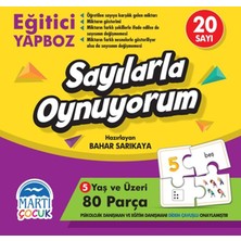Martı Yayınları Sayılarla Oynuyorum - Eğitici Yapboz