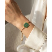 Butik Miyuki Harf Desenli Bileklik