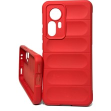 Ve Kırmızı Xiaomi 12T / 12T Pro / Redmi K50 Ultra ile Uyumlu Love Serisi Kamera Korumalı Silikon Kılıf