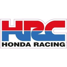 Kabartmalı Hrc Motor ve Oto Sticker 10X4,5 cm Ölçüsünde