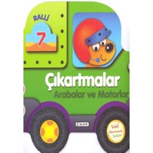 Çiçek Yayıncılık Çıkartmalarla Taşıtları Tasarla - Arabalar ve Motorlar