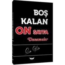 Minel Yayın Boş Kalan On Sayfa Denemeler