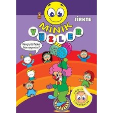 Koloni Çocuk Minik Yüzler - Sirkte - Emojilerle Çıkartmalar