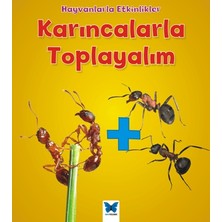 Mavi Kelebek Yayınları Hayvanlarla Etkinlikler - Karıncalarla Toplayalım