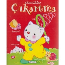 Civciv Eğitici Çıkartmalar - Sözcükler