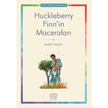 1001 Çiçek Kitaplar Huckleberry Finn’in Maceraları - Renkli Resimli Çocuk Klasikleri