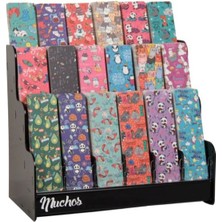 Muchos Texture Serisi 2 - 720 Adet Sıvamalı Ayraç