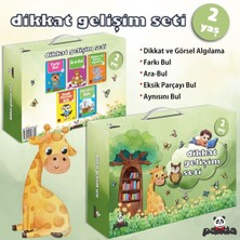 Beyaz Panda Yayınları Dikkat Gelişim Seti 2 Yaş