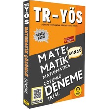 Tasarı Akademi Yayınları Tasarı Tr Yös Matematik 40X10 Çözümlü Deneme