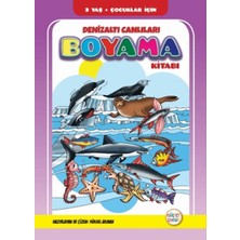 Gülbey Yayınları Denizaltı Çanlıları Boyama Kitabı