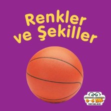 0-6 Yaş Yayınları Renkler ve Şekiller - Mini Karton Kitaplar
