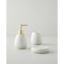 Feyza Design Şık ve Kullanışlı 16 cm Gri Banyo Seti, Modern Tasarım ve Kalite