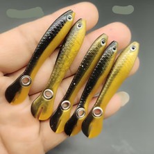 Eagenset Kıvrılarak Yüzen Aksiyon Silikon Yapay Balık Yemi 5 Adet 7 cm 2 gr Model: 7CMKYAS16