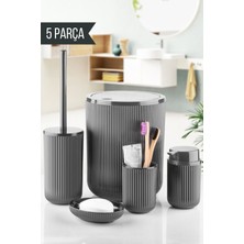 Feyza Design 5 Parça Banyo Seti, Rahat ve Şık Temizlik Deneyimi