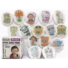 Minion Goz Pedi Cocuk Dropy 20'li Paket