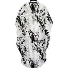 Kupa Penuar Süper Lüks Desenli Berber ve Kuaför Saç Kesim Önlüğü 130X150 Dijital Baskılı