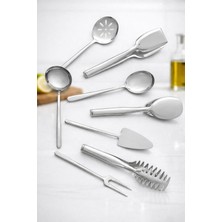 Zeyma Home 8 Parça Paslanmaz Çelik Servis Seti