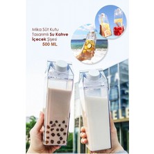 Ecoport Süt Kutusu Tasarımlı Içecek Şişesi