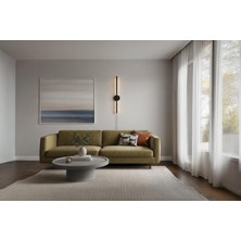 Elizim Home Lighting Çubuk Siyah Ledli Pilli Aplik