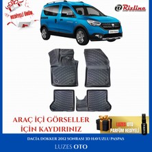 Rizline Dacia Dokker 3D Havuzlu Paspas 2013 Model Uyumlu