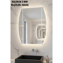 Tesitay Gonca Model Banyo Lavabo Aynası