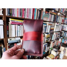 Mahfuz Gerçek Deri Özel Kalemleriniz Için Kalemlik Kalem Kutu ( 5*6 Kalem Için ) 28 cm \ 9.5 cm  NLU342