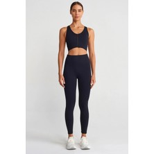 COMEUP Basic Spor Hafif Tayt Siyah