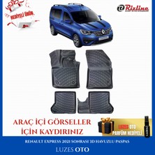 Rizline Renault Express 3D Havuzlu Paspas 2021 Model Uyumlu