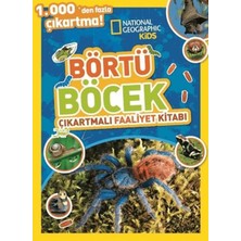 Beta Kids National Geographic Kids Börtü Böcek Çıkartmalı Faaliyet Kitabı