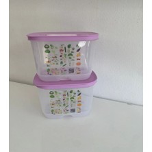 Tupperware Sera 1.8ltx2 Yeşillik Saklama Kabı