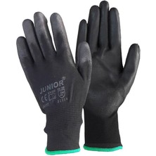 TeknoKapsül Junior JN1017 Siyah Pu Eldiven 7 No