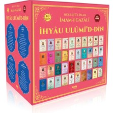 Çelik Yayınevi Ihyau Ulumiddin Imam Gazali 40 Kitaplık Set