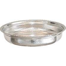 Moda Bakır Bakır Kalaylı Derin Fırın Tepsi 35 cm Bakır