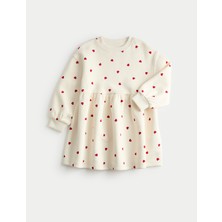 Marks & Spencer Kalpli Desenli Elbise (2–10 Yaş)