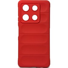 Ve Kırmızı Infinix Note 30 Pro ile Uyumlu Love Serisi Darbeye Dayanıklı Kamera Korumalı Silikon Kılıf